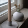 SveaPynt - StoreFactory Ekeryd Light grey candlestick